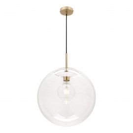 Mercator-Madrid E27 Pendant - Brass